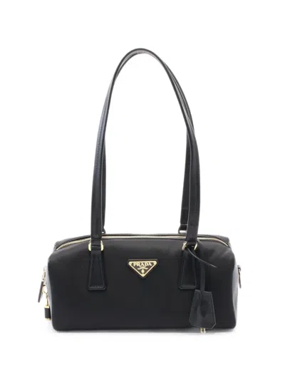 Pre-owned Prada 2020s Medium Re-nylon Tote Bag In Black