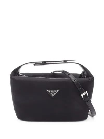 Pre-owned Prada 2020s Mini Re-nylon Tote Bag In Black