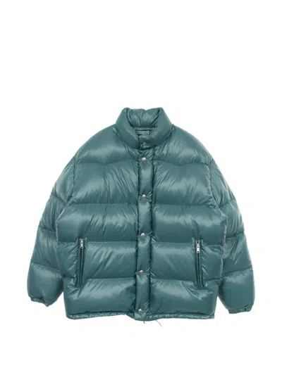 Pre-owned Prada 2020s Padded Down Jacket In Green