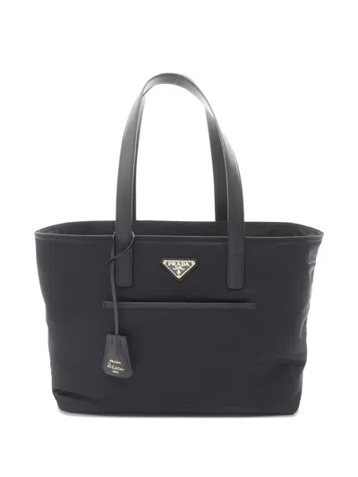 Pre-owned Prada 2020s Re-edition 1978 Shoulder Bag In Black
