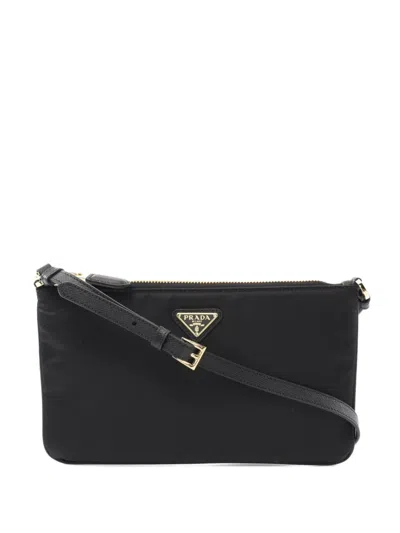 Pre-owned Prada 2020s Triangle-logo Crossbody Bag