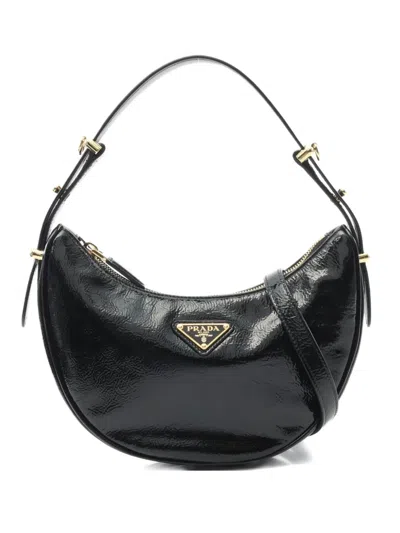 Pre-owned Prada 2021 Arke Naplak Leather Handbag