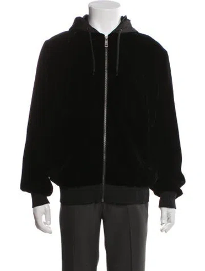 Pre-owned Prada 2021 Bomber Jacket In Black