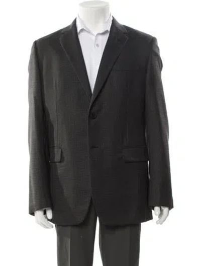 Pre-owned Prada 2021 Cashmere Blazer In Gray