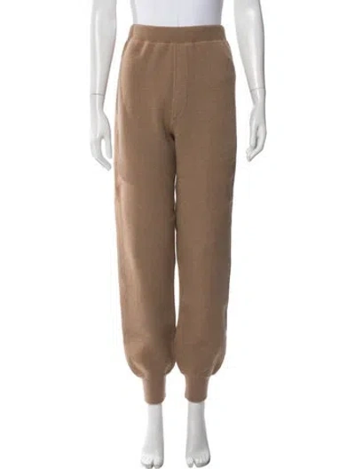 Pre-owned Prada 2021 Cashmere Sweatpants In Brown