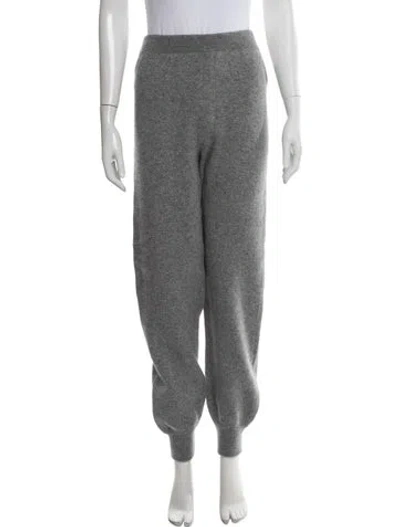 Pre-owned Prada 2021 Cashmere Sweatpants In Gray