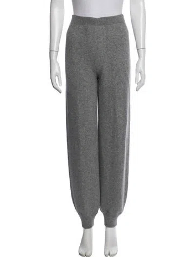 Pre-owned Prada 2021 Cashmere Sweatpants In Gray