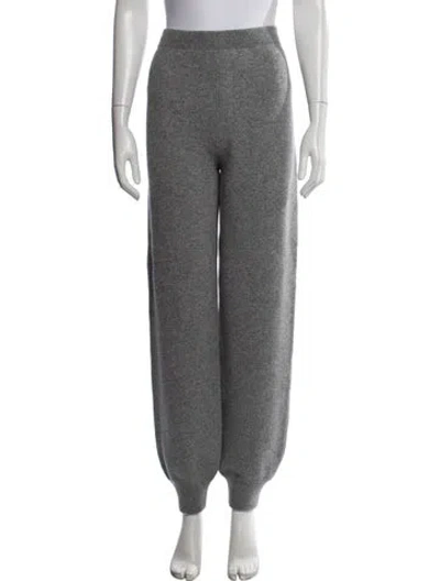 Pre-owned Prada 2021 Cashmere Sweatpants In Grey