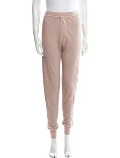 Pre-owned Prada 2021 Cashmere Sweatpants In Pink