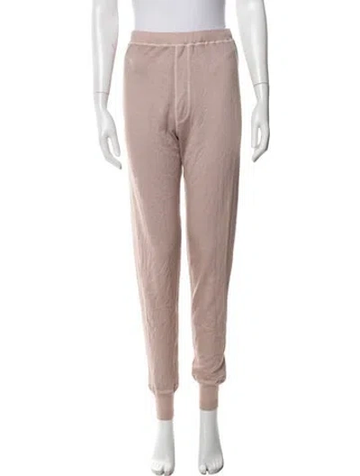 Pre-owned Prada 2021 Cashmere Sweatpants W/ Tags In Pink