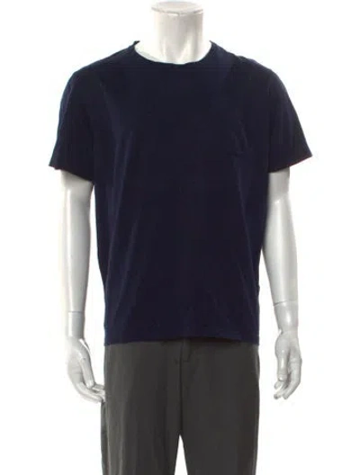 Pre-owned Prada 2021 Crew Neck T-shirt In Blue