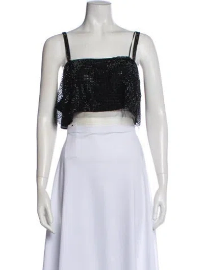Pre-owned Prada 2021 Holiday Crop Top In Multi
