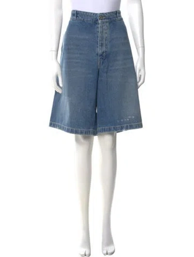 Pre-owned Prada 2021 Jogger Shorts In Blue