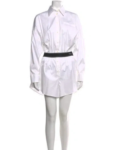 Pre-owned Prada 2021 Jumpsuit In White