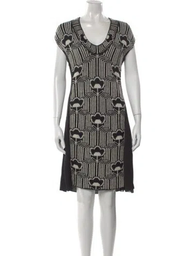 Pre-owned Prada 2021 Knee-length Dress In Black