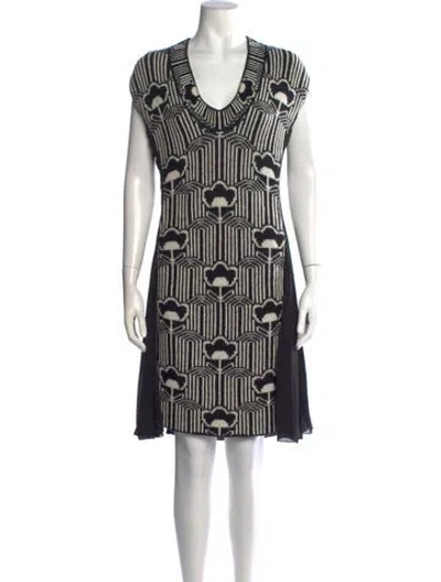 Pre-owned Prada 2021 Knee-length Dress In Black