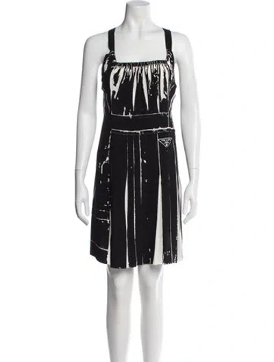 Pre-owned Prada 2021 Knee-length Dress In Multi