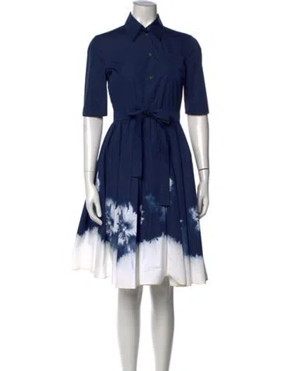 Pre-owned Prada 2021 Knee-length Dress In Multi