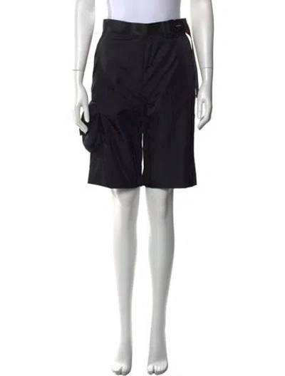 Pre-owned Prada 2021 Knee-length Shorts In Black