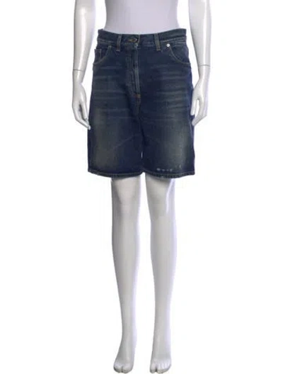 Pre-owned Prada 2021 Knee-length Shorts In Blue