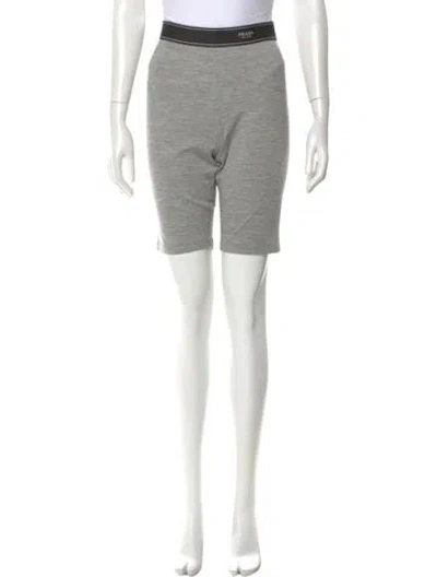 Pre-owned Prada 2021 Knee-length Shorts W/ Tags In Gray
