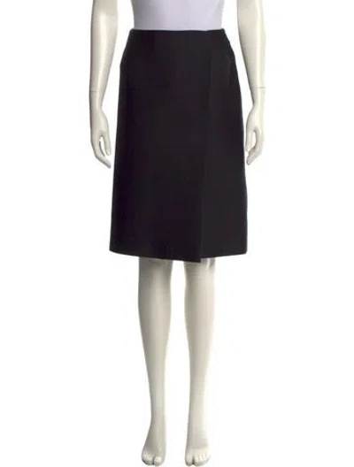 Pre-owned Prada 2021 Knee-length Skirt In Black