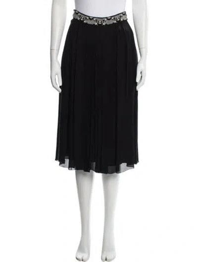 Pre-owned Prada 2021 Knee-length Skirt In Black