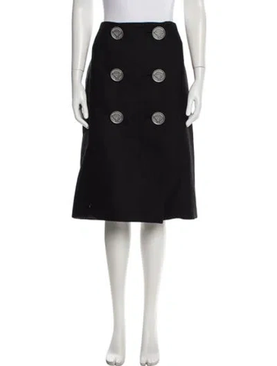 Pre-owned Prada 2021 Knee-length Skirt In Black