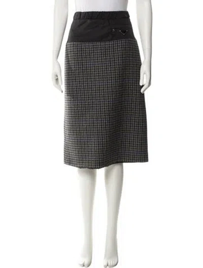 Pre-owned Prada 2021 Knee-length Skirt In Multi