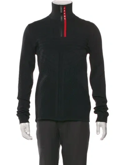 Pre-owned Prada 2021 Linea Rossa Henley In Black