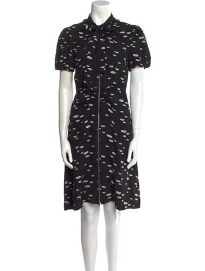 Pre-owned Prada 2021 Long Dress In Black