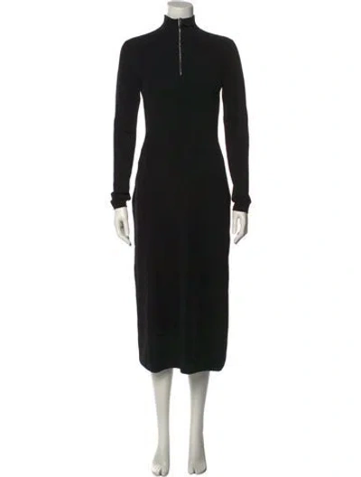 Pre-owned Prada 2021 Long Dress In Black