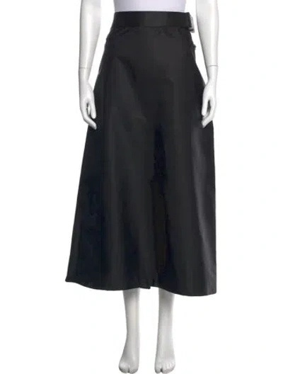 Pre-owned Prada 2021 Long Skirt In Black