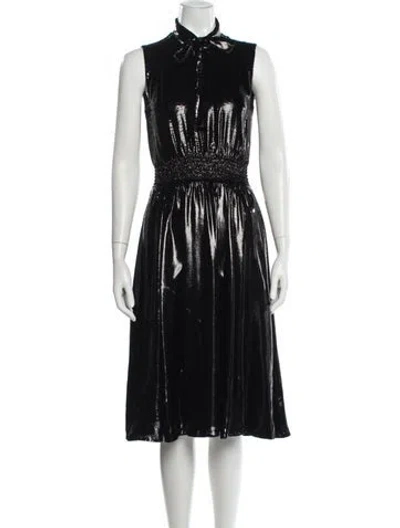 Pre-owned Prada 2021 Midi Length Dress In Multi
