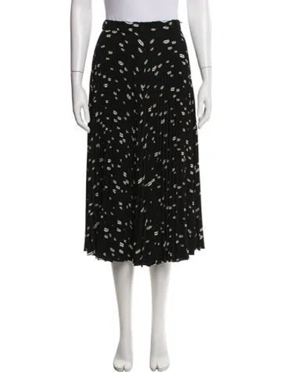 Pre-owned Prada 2021 Midi Length Skirt In Black