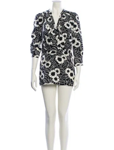 Pre-owned Prada 2021 Mini Dress In Black