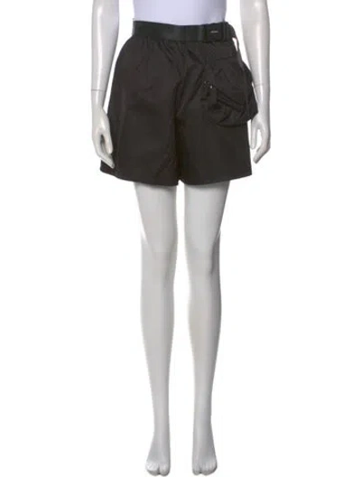 Pre-owned Prada 2021 Mini Shorts In Black