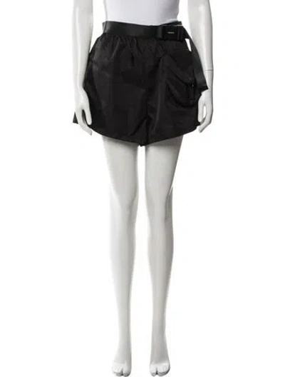 Pre-owned Prada 2021 Mini Shorts In Black