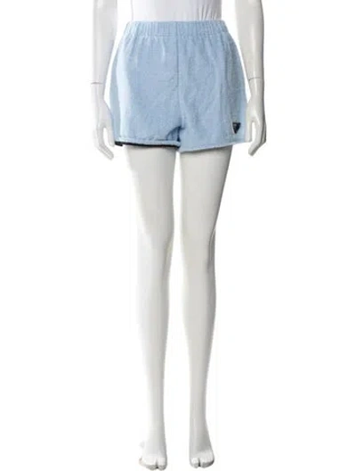 Pre-owned Prada 2021 Mini Shorts In Blue