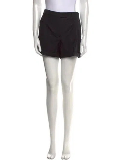 Pre-owned Prada 2021 Mini Shorts W/ Tags In Black