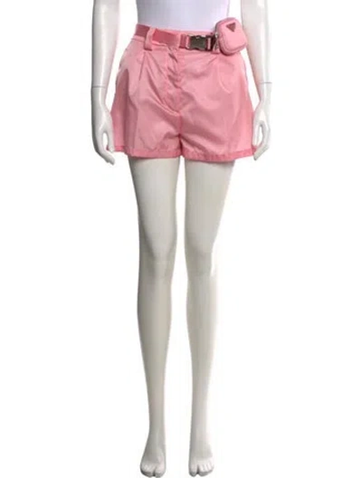 Pre-owned Prada 2021 Mini Shorts W/ Tags In Pink