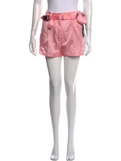 Pre-owned Prada 2021 Mini Shorts W/ Tags In Pink
