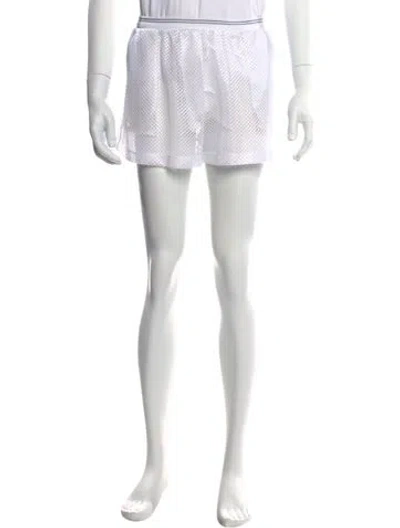 Pre-owned Prada 2021 Mini Shorts In White