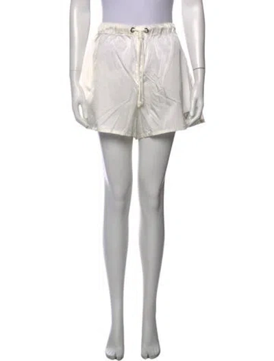 Pre-owned Prada 2021 Mini Shorts In White