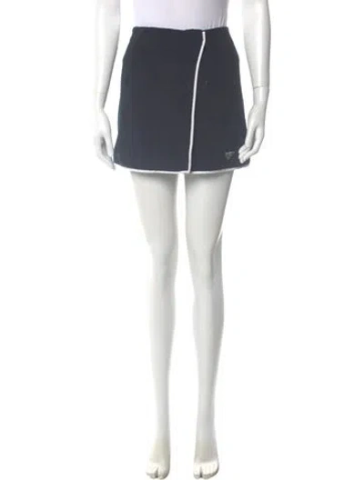 Pre-owned Prada 2021 Mini Skirt In Blue
