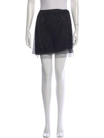 Pre-owned Prada 2021 Mini Skirt W/ Tags In Black