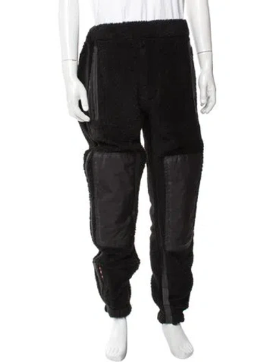 Pre-owned Prada 2021 Moto Pants In Black