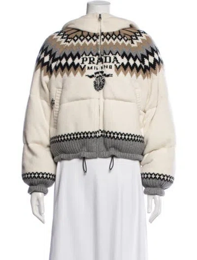 Pre-owned Prada 2021 'on Ice' Jacket In Neutral