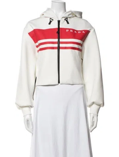 Pre-owned Prada 2021 'on Ice' Jacket In White