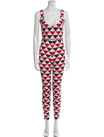 Pre-owned Prada 2021 'on Ice' Jumpsuit In Red
